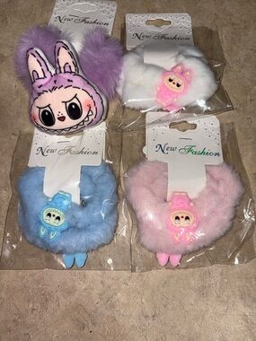 Labubu Hair Scrunchies - pick a color! 🤩 Bundle 5 for $20 deal